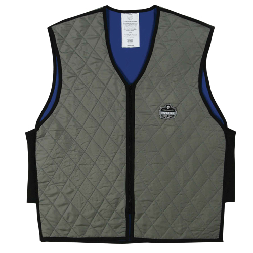 Vestes refroidissantes &agrave; &eacute;vaporation humide Chill-Its 6665, Moyen, Gris Helyx Safety & Industrial Supplies