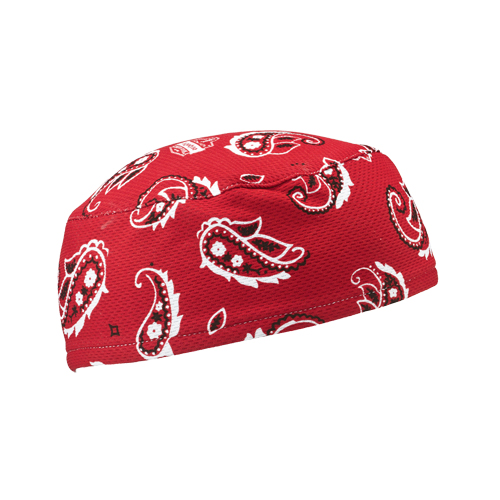 Chill-Its&reg; 6630 Cooling Skull Caps, Red Helyx Safety & Industrial Supplies