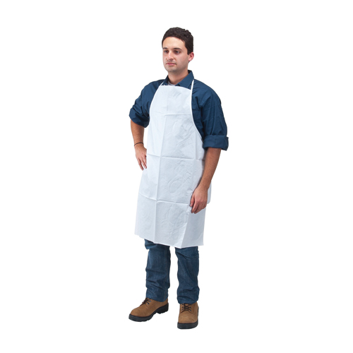 Microporous Protective Clothing, Microporous, White, 28" W x 36" L Helyx Safety & Industrial Supplies