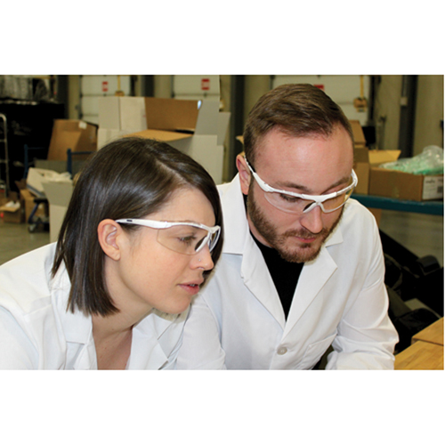 Lunettes de s&eacute;curit&eacute; s&eacute;rie Z1500, Lentille Transparent, Anti-&eacute;gratignures, R&eacute;pond ou surpasse la norme CSA Z94.3 Helyx Safety & Industrial Supplies