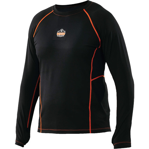 Maillots thermiques &agrave; manches longues, Hommes, Moyen, Noir Helyx Safety & Industrial Supplies