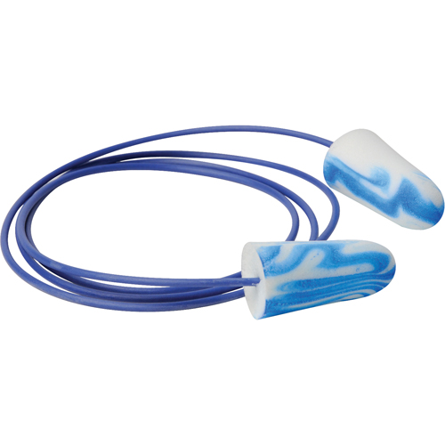 SparkPlugs&reg; Multi-Coloured Foam Earplugs, Bulk - Box, Corded Helyx Safety & Industrial Supplies