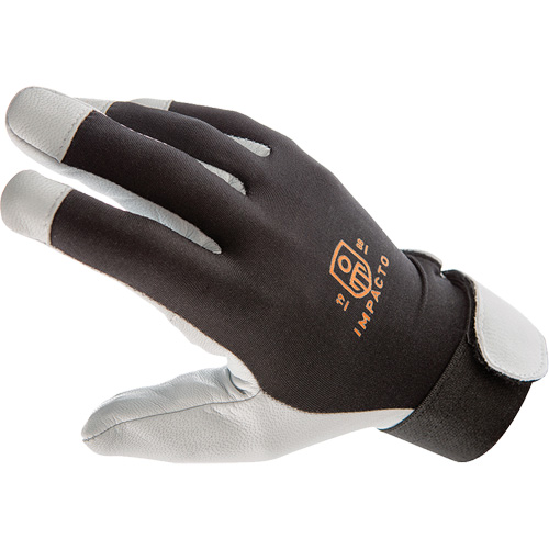 Anti-Vibration Air Glove&reg;, Size Medium, Pearl Leather Palm Helyx Safety & Industrial Supplies