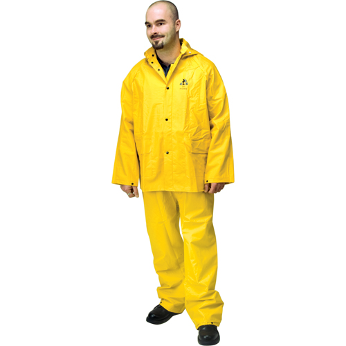 V&ecirc;tement imperm&eacute;able r&eacute;sistant aux flammes RZ500, Petit, Jaune Helyx Safety & Industrial Supplies