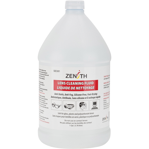 Anti-Fog Lens Cleaner Refill, 3.78 L Helyx Safety & Industrial Supplies