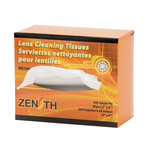 Lens Cleaning Tissues, 5" x 8", 300 /Pkg. Helyx Safety & Industrial Supplies