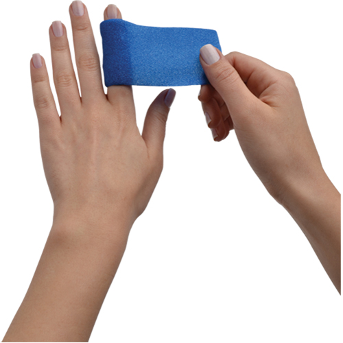Soft Foam Bandages, Cut to Size L x 2-1/2" W, Class 1, Self-Adherent Helyx Safety & Industrial Supplies