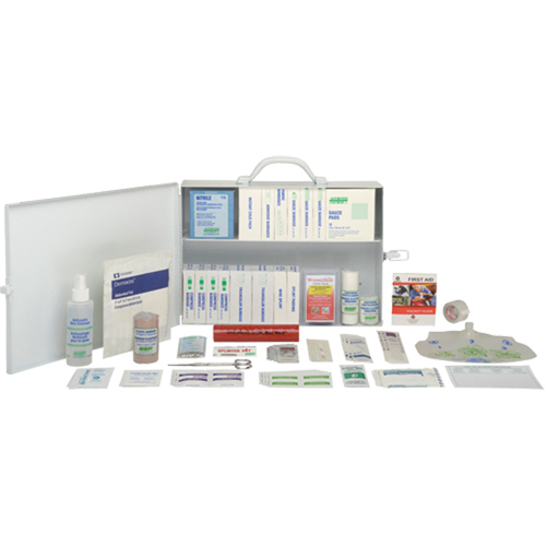 Office Standard Kit, Class 1 Medical Device, Metal Box Helyx Safety & Industrial Supplies