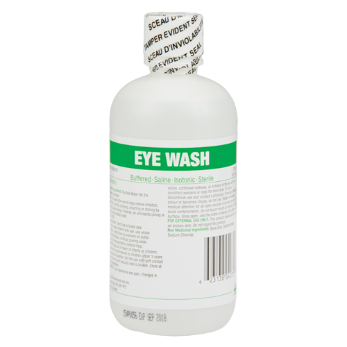 Douche oculaire, Bouteille Plein, 250 ml Helyx Safety & Industrial Supplies