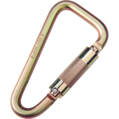 Mousquetons Saf-Lok, Acier, Capacit&eacute; 3600 lb Helyx Safety & Industrial Supplies