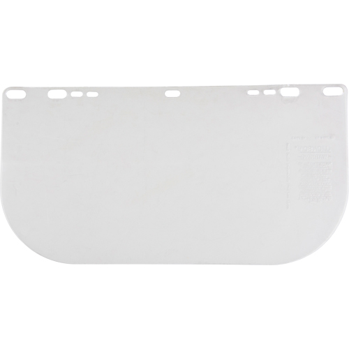 Visi&egrave;re plate transparente F20, Polycarbonate, Teinte Transparent Helyx Safety & Industrial Supplies