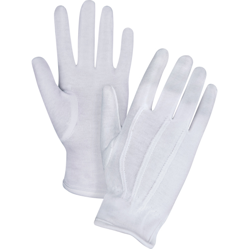 Gants pour serveur/parade, Coton, Poignet &agrave; ourlet, Petit Helyx Safety & Industrial Supplies