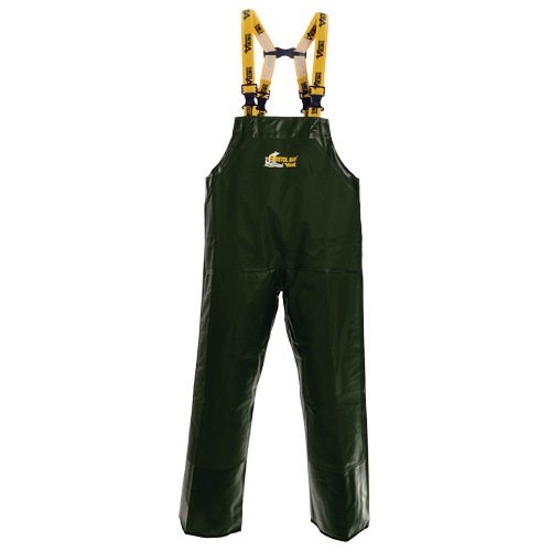 Pantalons &agrave; bavette Bristol Bay, Moyen, Polyester/PVC, Gris Helyx Safety & Industrial Supplies