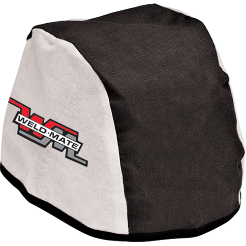 Cotton Welder's Beanie, One Size, Black/White Helyx Safety & Industrial Supplies
