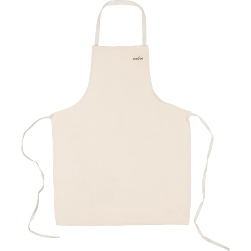 Apron, Cotton, 36" L x 29" W, Natural Helyx Safety & Industrial Supplies