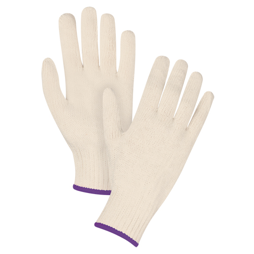 Gants en tricot d'usage standard, Poly/coton, Calibre 7, T-petit Helyx Safety & Industrial Supplies
