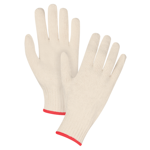 Heavyweight String Knit Gloves, Poly/Cotton, 7 Gauge, Small Helyx Safety & Industrial Supplies