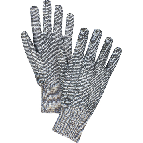 Gants de jersey, T-Grand, Poivre et sel, Non doubl&eacute;, Poignet en tricot Helyx Safety & Industrial Supplies