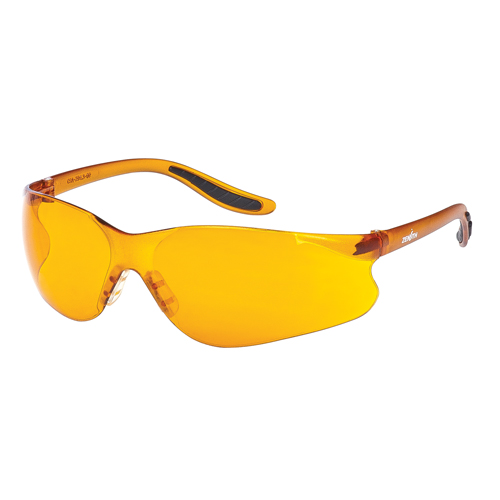 Z500 Series Safety Glasses, Orange Lens, Anti-Scratch, ANSI Z87+/Meets/Exceeds CSA Z94.3 Helyx Safety & Industrial Supplies