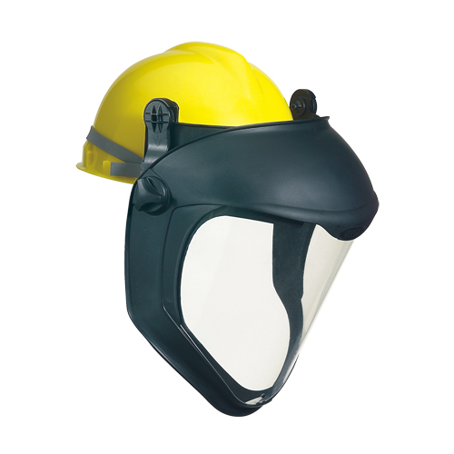 Uvex&reg; Bionic Faceshield with Hardhat Adapter, Polycarbonate Helyx Safety & Industrial Supplies