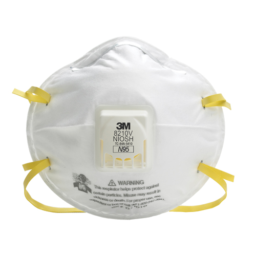 8210V Particulate Respirators, N95, NIOSH Certified Helyx Safety & Industrial Supplies