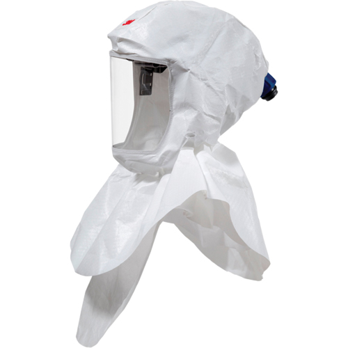 Cagoules et bonnets de s&eacute;rie S - Bonnet et harnais r&eacute;utilisables de premi&egrave;re qualit&eacute;, Universel, Coiffe souple, Bavette Double Helyx Safety & Industrial Supplies