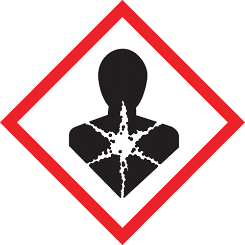 GHS Pictogram Labels, Paper, Roll, 1" L x 1" W Helyx Safety & Industrial Supplies