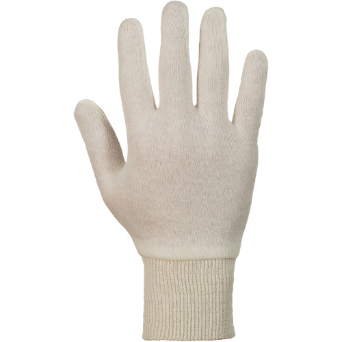 Gants tricot&eacute;s Superior ML80K, Taille unique, Blanc, Non doubl&eacute;, Poignet en tricot Helyx Safety & Industrial Supplies