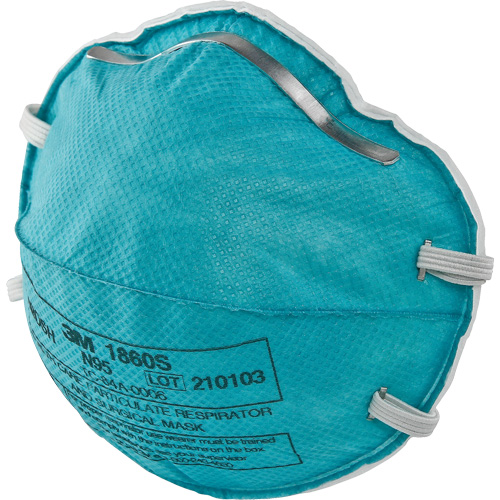 1860S Particulate Healthcare Respirator, N95, NIOSH Certified, Small Helyx Safety & Industrial Supplies