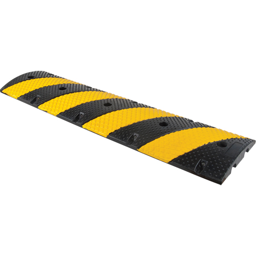 Bosse de d&eacute;c&eacute;l&eacute;ration, Caoutchouc, 4' lo x 11-3/4" la x 2" h Helyx Safety & Industrial Supplies