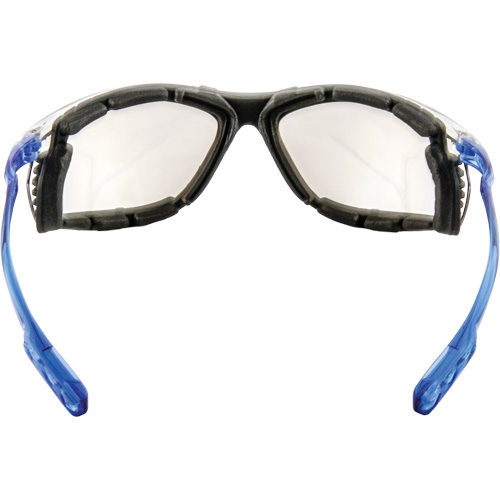Lunettes de s&eacute;curit&eacute; avec joint en mousse Virtua, Lentille Miroir int&eacute;rieur/ext&eacute;rieur, Antibu&eacute;e, ANSI Z87+/R&eacute;pond ou surpasse la norme CSA Z94.3 Helyx Safety & Industrial Supplies