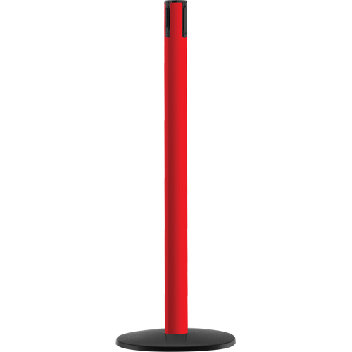 Advance TensaBarrier&reg; - Receiver Post, 36" High, Red Helyx Safety & Industrial Supplies