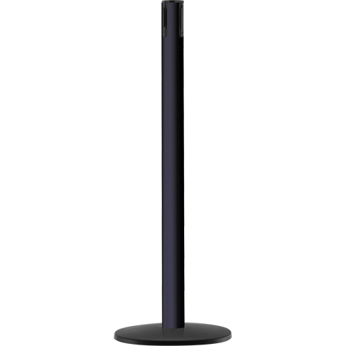 Syst&egrave;me Advance TensaBarrier - Poteau r&eacute;cepteur, Hauteur de 36", Noir Helyx Safety & Industrial Supplies