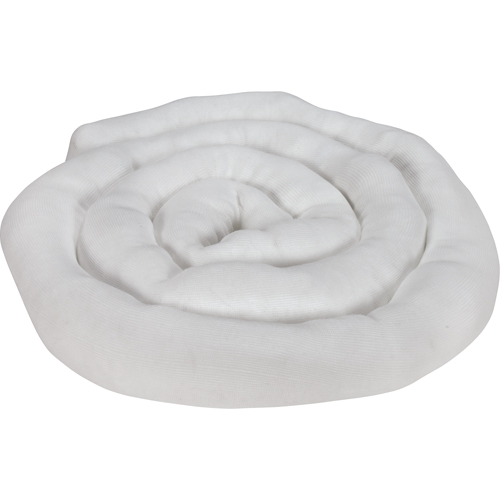 Sorbent Sock, Oil Only, 45 gal. Absorbancy, 3" W x 10' L, Pack of 10 Helyx Safety & Industrial Supplies