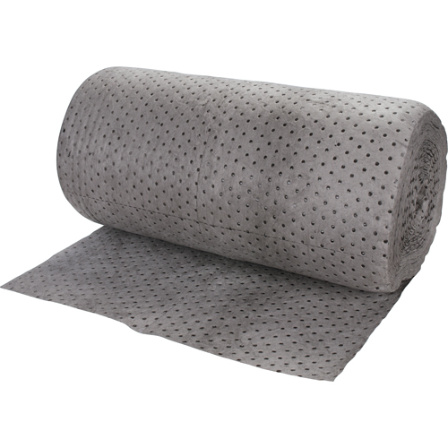 Premium Bonded Sorbent Rolls, Mediumweight, 150' L x 30" W, 40 gal. Absorbancy Helyx Safety & Industrial Supplies