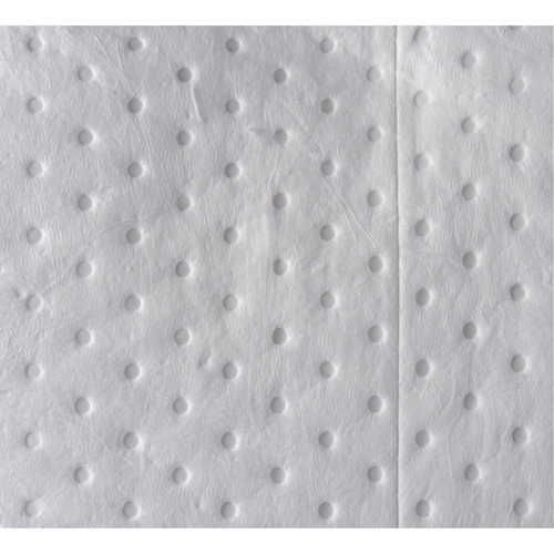 Premium Bonded Sorbent Pads, Oil Only, 15" x 17", 8 gal. Absorbancy Helyx Safety & Industrial Supplies