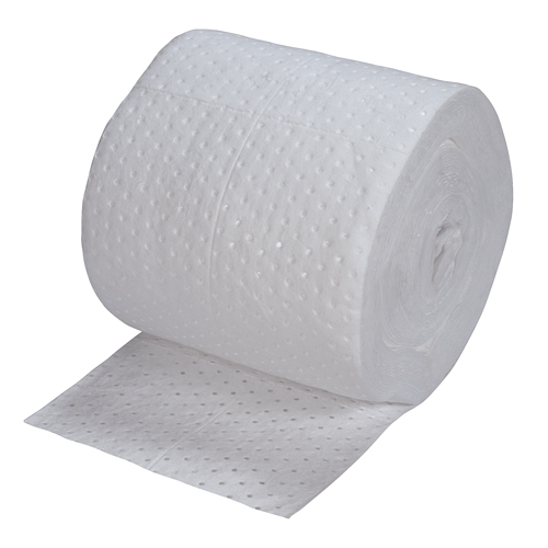 Rouleaux absorbants li&eacute;s de premi&egrave;re qualit&eacute;, Lourd, 150' lo x 15" la, Absorption 25 gal. Helyx Safety & Industrial Supplies