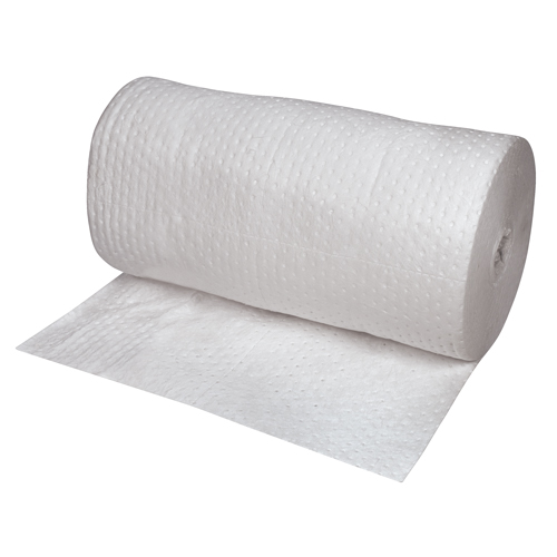 Rouleaux absorbants lamin&eacute;s (SMS) de premi&egrave;re qualit&eacute;, Poids moyen, 150' lo x 30" la, Absorption 40 gal. Helyx Safety & Industrial Supplies