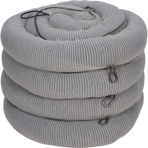 Premium Sorbent Boom, Universal, 10' L x 5" W, 35 Gal. Absorbancy, 4 /Pack Helyx Safety & Industrial Supplies