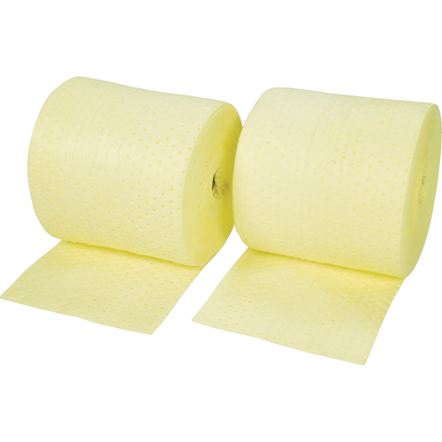 Premium Bonded Sorbent Pads, Heavyweight, 150' L x 15" W, 25 gal. Absorbancy Helyx Safety & Industrial Supplies