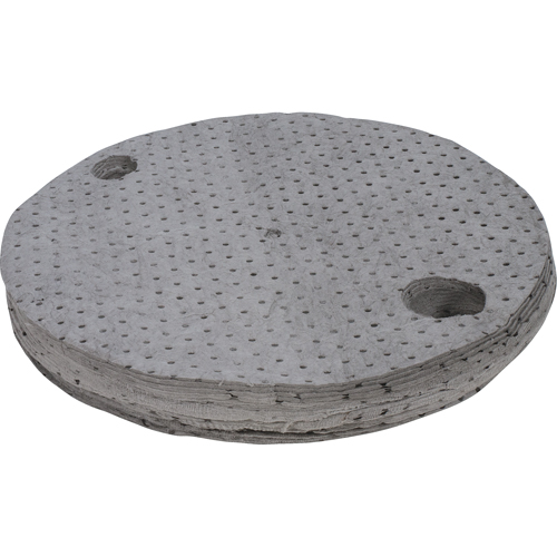 Tampons absorbants pour couvercles de barils - Universel Helyx Safety & Industrial Supplies