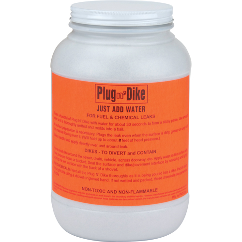 Produit d'&eacute;tanchi&eacute;t&eacute; Plug N'Dike, Granules, 1 gal. Helyx Safety & Industrial Supplies