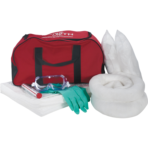 Vehicle Spill Kit, Oil Only, Bag, 10 US gal. Absorbancy Helyx Safety & Industrial Supplies