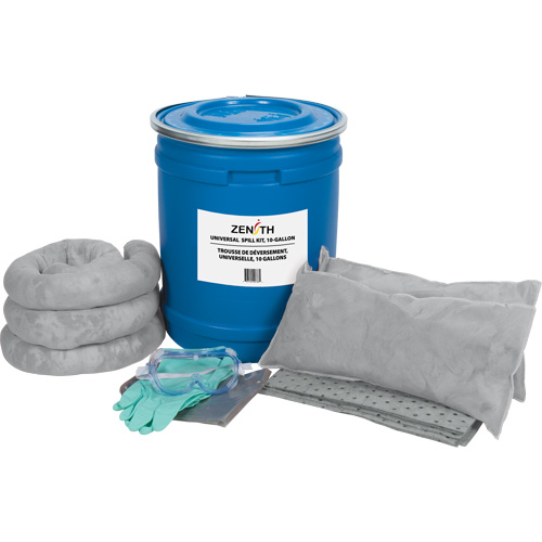 Truck Spill Kit, Universal, Drum, 10 US gal. Absorbancy Helyx Safety & Industrial Supplies