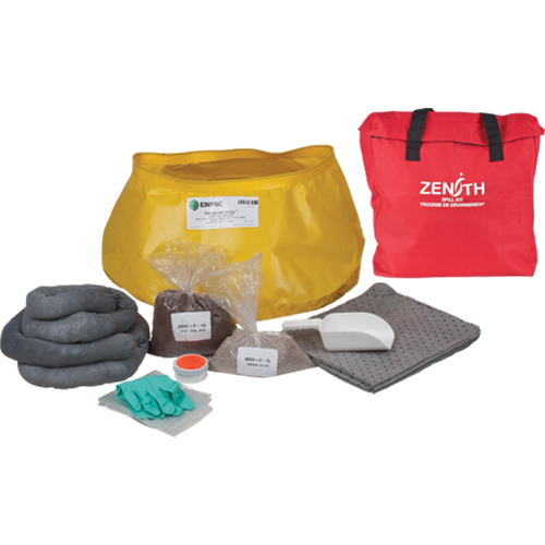 Western Canada Spill Kit, Universal, Bag, 17 US gal. Absorbancy Helyx Safety & Industrial Supplies
