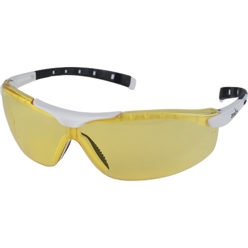 Z1500 Series Safety Glasses, Amber Lens, Anti-Scratch, Meets/Exceeds CSA Z94.3 Helyx Safety & Industrial Supplies