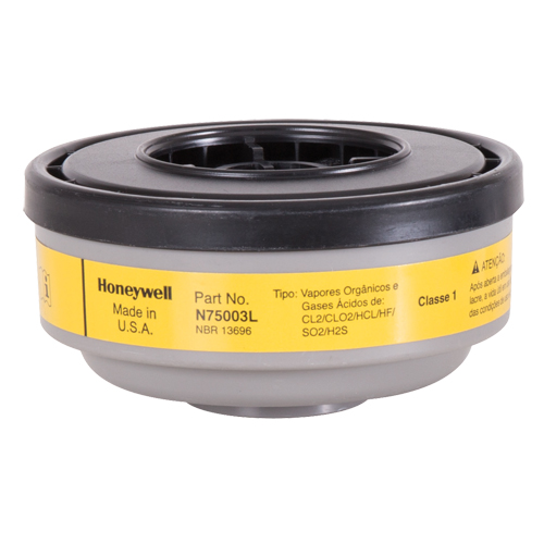 North&reg; N Series Respirator Cartridges, Gas/Vapour Cartridge, Organic Vapour/Acid Gas Helyx Safety & Industrial Supplies