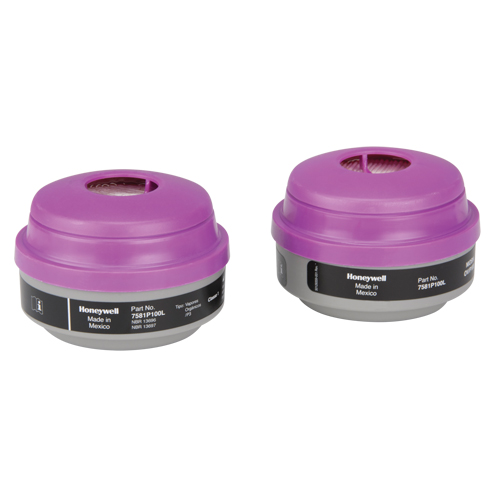 North&reg; N Series Respirator Cartridges, Gas/Vapour Cartridge, Organic Vapour/P100 Helyx Safety & Industrial Supplies