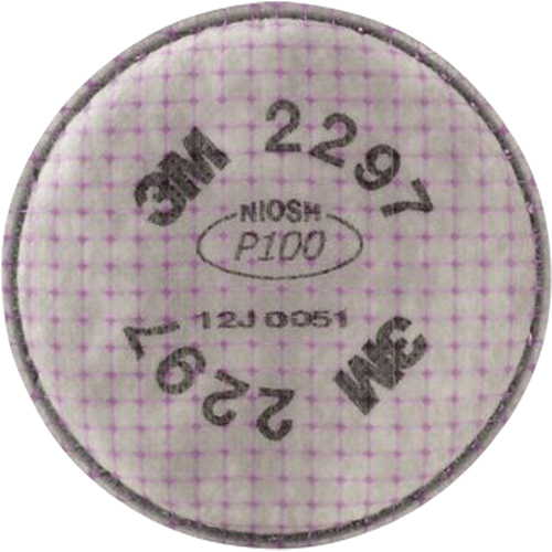 2200 Series Respirator Prefilters, Particulate Filter, Organic Vapour/P100 Helyx Safety & Industrial Supplies
