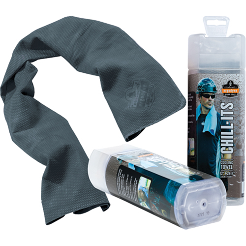 Serviettes de refroidissement 6602 Chill-Its, Gris Helyx Safety & Industrial Supplies